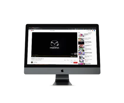 A retargeting video ad playing before a YouTube video