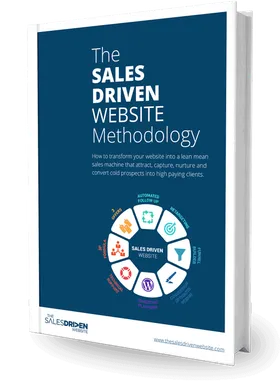 The Sales Driven Website Methodology ebook cover